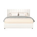Anda - Boucle Upholstered Platform Bed With Patented Drawers Storage - Ivory