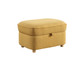 Huckleberry - Linen Accent Chair With Storage Ottoman And Folding Side Table