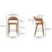 Martens - Bar Stool - Brown