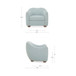 Bria - Accent Chair - Light Blue