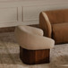 Otto - Accent Chair - Flecked Tan