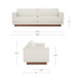 Vernon - Sofa - White
