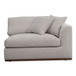Rue - Right Arm Facing Chair - Flecked Gray