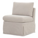 Fable - Slipcover Dining Slipper Chair - Beige