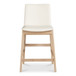 Deco - Counter Stool - White / Light Brown