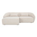 Amelia - Nook Modular Left Sectional - Warm White