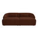 Amelia - Double Chaise Modular Sectional - Chestnut