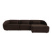Amelia - Lounge Modular Right Sectional - Espresso