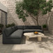 Miles - 5 Piece Outdoor Modular - Charcoal