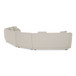 Fraser - 5 Piece Modular Sectional - White