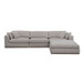 Rue - Lounge Modular Sectional - Flecked Gray