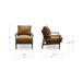 Arturo - Accent Chair - Tan
