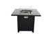 Outdoor Fire Pit For Outdoor Home Garden Backyard Fireplace - Black