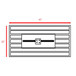 Rectangular Fire Pit With Frame Elegant Design