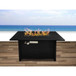 Propane Outdoor Fire Pit Table With Lid Versatile Fuel Options