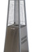 40, 000 Btu Propane Standing Patio Heater Stainless Steel