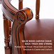 Swivel Cow Top Leather Wooden Bar Stool, 360 Degree Swivel Bar Height Chair With Backs For Home Kitchen Counter