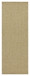 Earth - 2'7" X 7'3" Indoor, Outdoor Area Rug - Jute, Jute