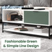 Watson - Wood Coffee Table Steel Frame With Shelves And Drawer