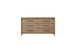 Panel Bedroom Set With 3 Drawer Nightstand, Casual Dresser, Cane Mirror, 3 Drawer Cane Front Chest And Bench