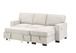 Estelle - Fabric Reversible Sleeper Sectional With Storage Chaise Drop-Down Table 2 Cup Holders And 2 USB Ports