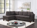 Dalia - Linen Modern Sectional Sofa With Chaise