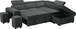 Henrik - Sleeper Sectional Sofa With Storage Ottoman And 2 Stools