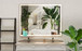 LED Bathroom Vanity Mirror Wall Mounted Adjustable White / Warm / Natural Lights Anti-Fog Touch Switch With Memory Modern Smart Large Bathroom Mirrors