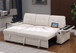 Ashlyn II - 84"W Woven Fabric Reversible Sleeper Sectional Sofa with Storage Chaise