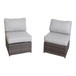 6 Person Seating Group With Cushions - Brown