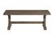 Finn - 3 Piece Accent Trestle Table Set (Coffee Table & Two End Tables) - Dark Walnut