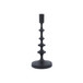 Metal Taper Candle Holder 13" - Black
