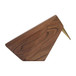 Wood 6" Sitting Bird - Brown