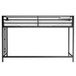 Adam - Junior Twin Loft Bunk - Black
