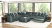 Remington - Modular Sofa And Cocktail Ottoman - Pine