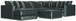 Remington - Modular Sofa And Cocktail Ottoman - Pine