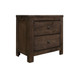 2 Drawer Nightstand - Brown