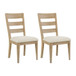 Upholstered Dining Chair (Set of 2) - Brown