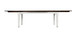 Mountina - Dining Table With Leafs - Brown / White