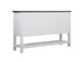 Mountina - 2 Drawer Server - Brown / White