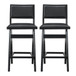 Keira - Bar Stool (Set of 2) - Black
