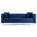 Angelina - Modern Channel Tufted Sofa