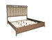 Elegant Design Upholstered And Strap Panel Bed