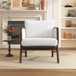 Upholstered Accent Armchair For Living Room