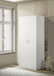 Michael - Double Door Wardrobe Cabinet Armoire With Shelf And Hanging Rod - White