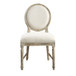 Upholstered Dining Chairs (Set of 2) - Brown