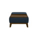 Varia - Reversible Tray Ottoman - Blue