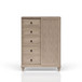 5 Drawer Door Chest - Sand