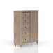 5 Drawer Door Chest - Sand