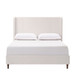 Harper - Tall Headboard Upholstered Bed / High Headboard / Elegant Simplicity / No Box Spring Needed